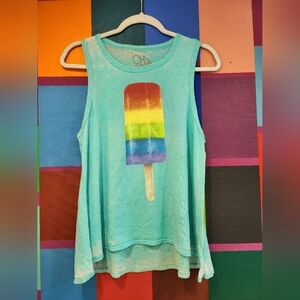 chaser Rainbow Popsicle Tank (s)